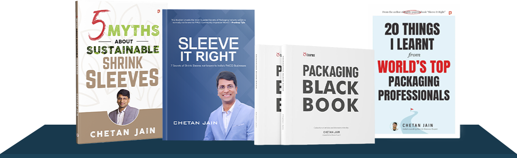 Books by Chetan Jain - Expert in Shrink Sleeves Packaging