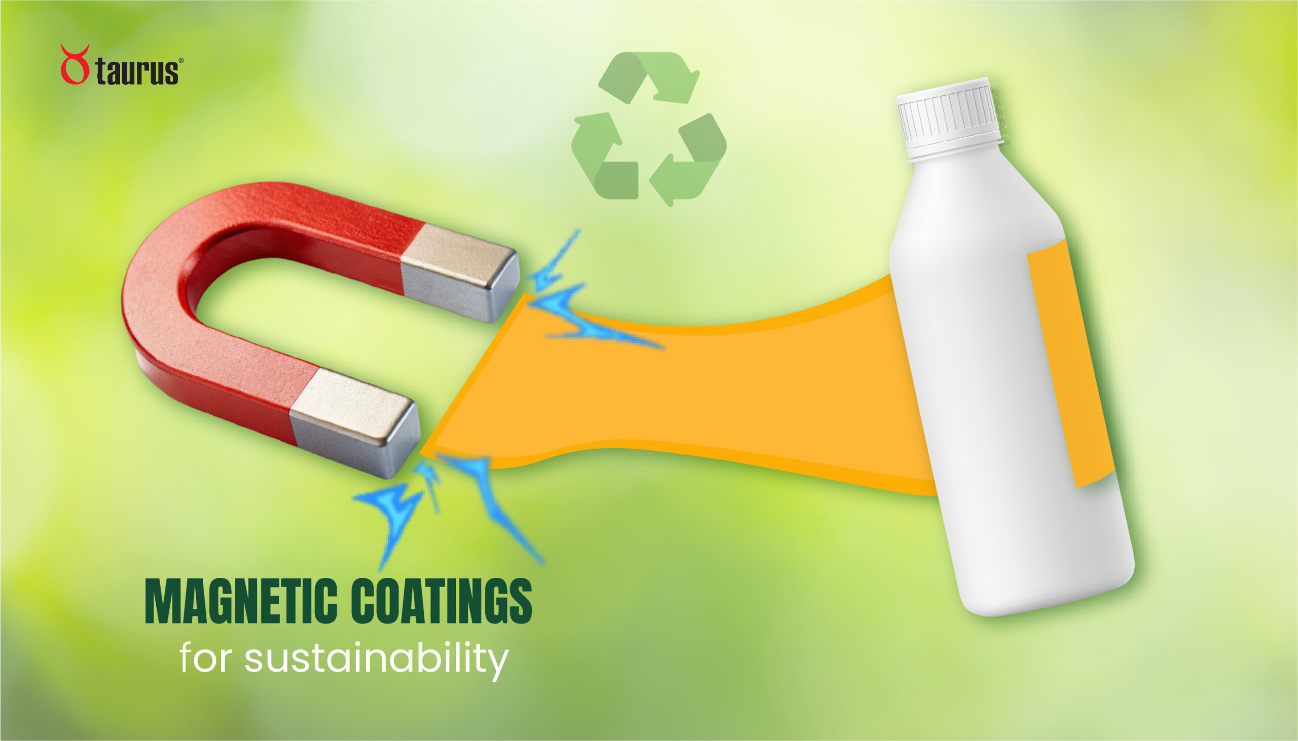 Magnetic coatings for sustainability