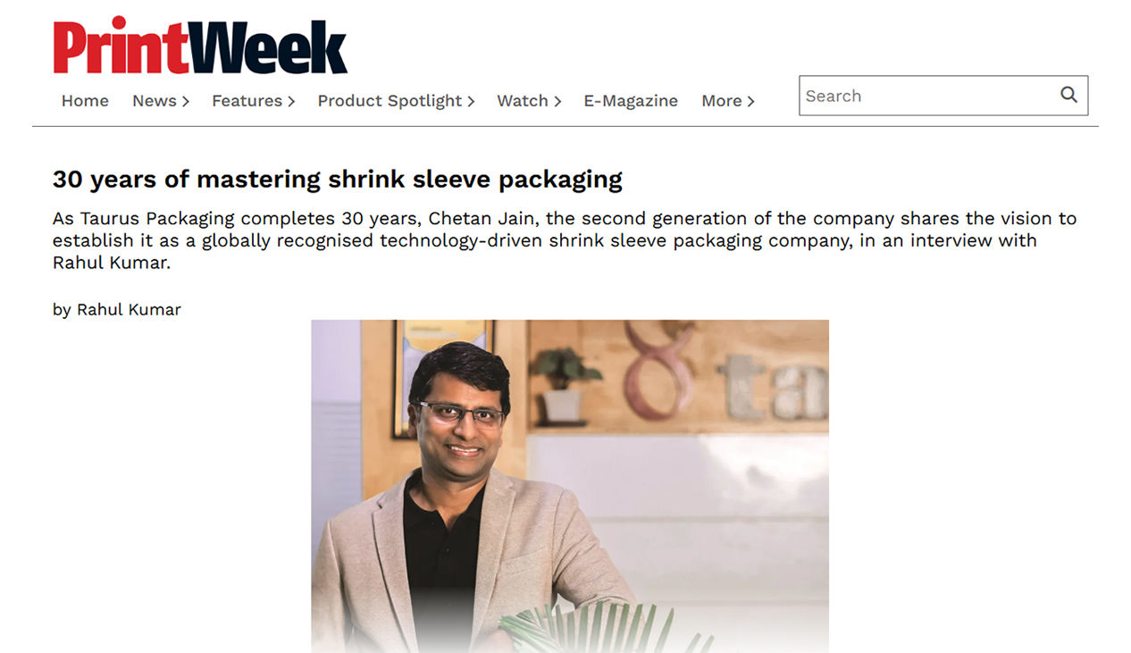 30 years of mastering shrink sleeve packaging